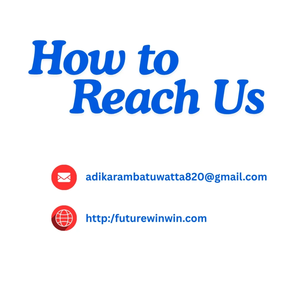 Contact Us Page How to Reach Us futurewinwin.com