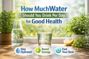 How much water should you drink per day for good health
